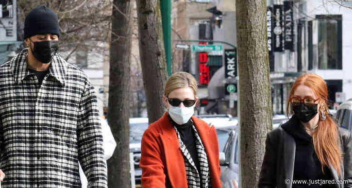 Lili Reinhart Joins Madelaine Petsch & Miles Chamley-Watson For Dog Walk In Canada