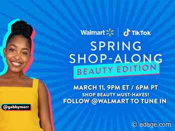Walmart expands shoppable TikTok efforts into beauty and outside brands