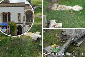 Vicar praises Hendon response to vandalism incident