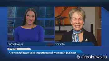 Entrepreneur Arlene Dickinson highlights IWD and the importance of women in leadership positions | Watch News Videos Online - Globalnews.ca