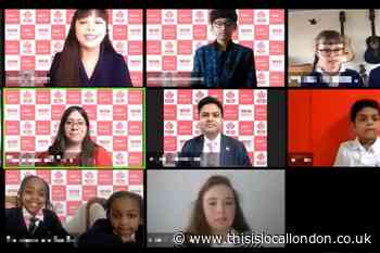 Young people joined by Croydon mayor for IWD 2021