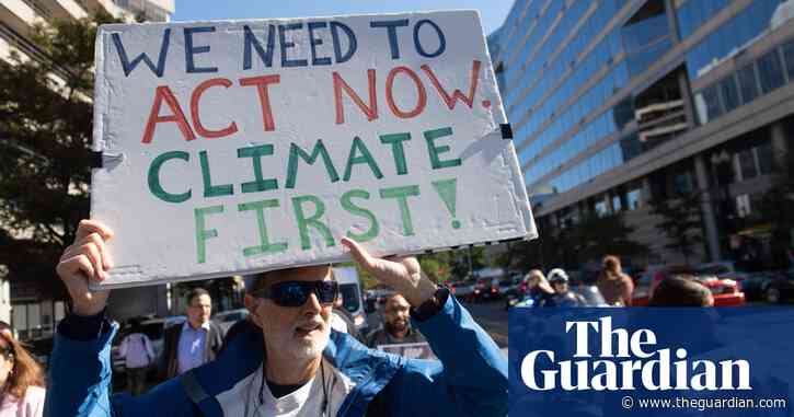 US urged to cut 50% of emissions by 2030 to spur other countries to action