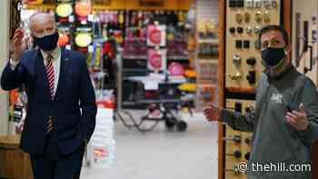 Biden visits DC hardware store that got PPP loan
