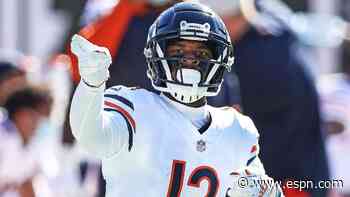 Bears place franchise tag on star WR Robinson
