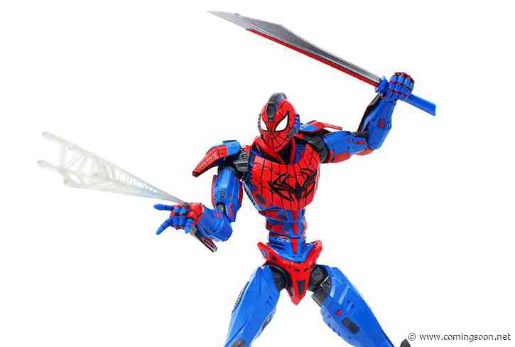 Mondo Unveils New Line of Marvel Mecha Toy Figures With Spider-Man!