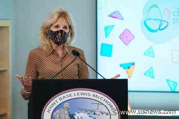 Jill Biden Tours Whidbey Island Naval Air Station