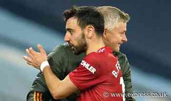 Man Utd boss Ole Gunnar Solskjaer settled Bruno Fernandes argument vs Man City - Cundy - Daily Express