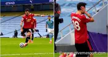 Man City 0-2 Man Utd: Kyle Walker failed to rattle Bruno Fernandes before penalty - GIVEMESPORT