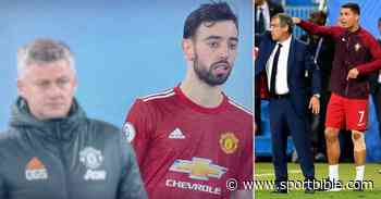 Manchester United Fans Loved Bruno Fernandes Watching On Like A Manager On Sidelines - SPORTbible