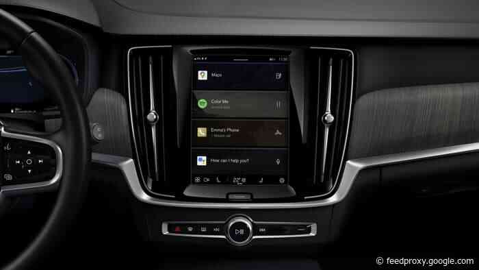 Volvo XC60, S90, V90 and V90 Cross Country get new Android infotainment system
