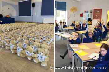 Hundreds of teddies welcome back Bexley primary school kids