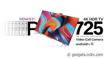 TCL P725 4K HDR LED TV Series With Android TV 11, Ocarina Smart AC Launched in India: Price, Specifications, Features