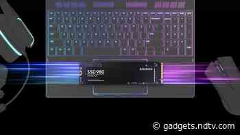 Samsung 980 NVMe M.2 SSD Launched as Company’s First DRAM-Less Offering, Price in India Starts at Rs. 6,499