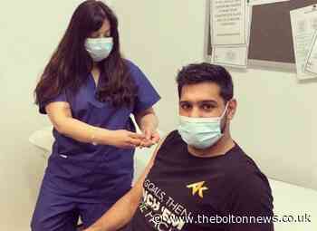 Amir Khan thanks NHS after receiving Covid-19 vaccine