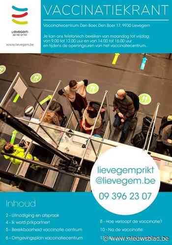 Lievegem verdeelt speciale vaccinatiekrant, chauffeurs gezocht om mensen naar Den Boer te brengen