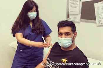 Amir Khan thanks NHS after receiving Covid-19 vaccine