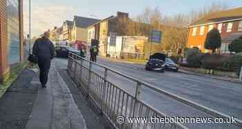 Baby taken to hospital following crash at Topp Way junction - The Bolton News