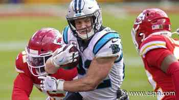 Panthers restructure McCaffrey, Thompson deals