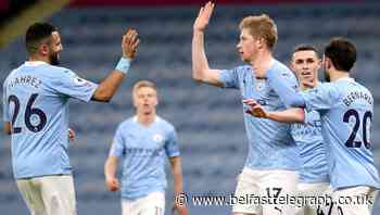Riyad Mahrez and Kevin De Bruyne star as Manchester City beat Saints in thriller