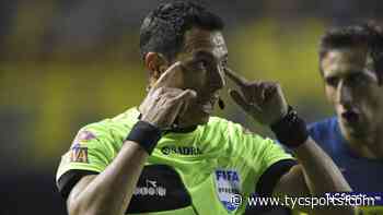 El único antecedente de Tello: Gol de Borré y roja a Buffarini - TyC Sports