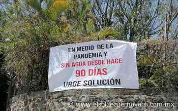 En Cuernavaca: ¡Urge solución al desabasto de agua! - El Sol de Cuernavaca