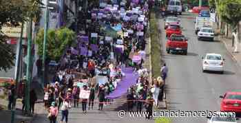 Comienza marcha por el Día Internacional de la Mujer en Cuernavaca - Diario de Morelos