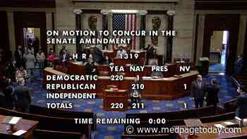 House Passes COVID Relief Bill, Ready for Biden's Signature
