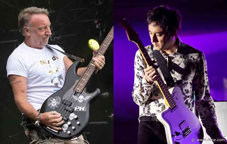 Watch Peter Hook and son team up with Smashing Pumpkins’ guitarist for Joy Division cover