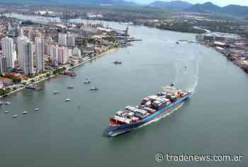 Con los 15 metros de dragado, Santos ya recibió la autorización para operar buques de 366 metros de eslora - Trade News