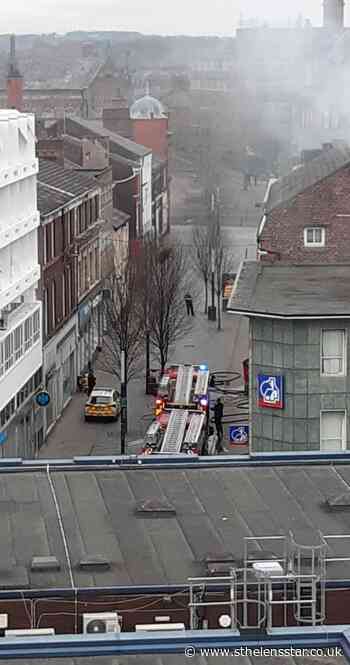 Three engines called to town centre fire - St Helens Star