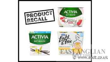 Suffolk consumers alerted to food and drink product recalls - East Anglian Daily Times