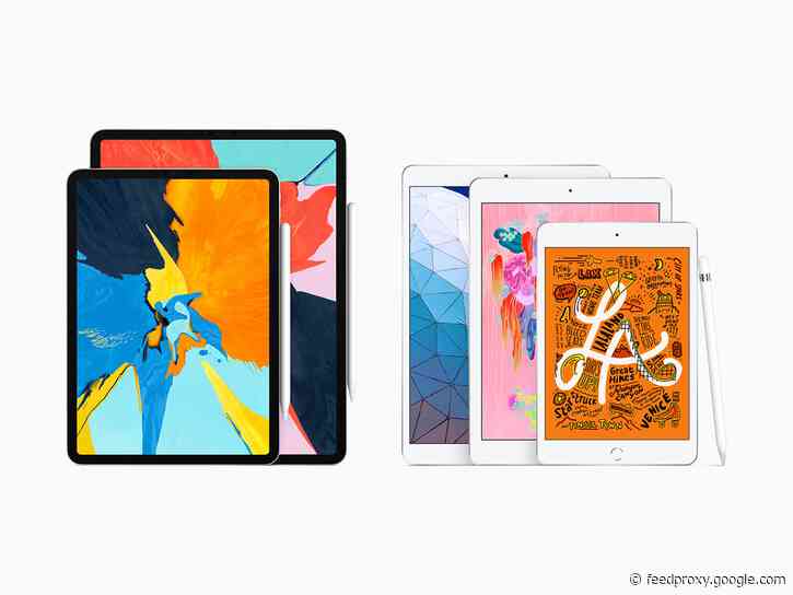 Apple sells several different iPad models - here's how much they all cost