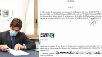 Ordinanza zona rossa Marche: testo Pdf. A Pesaro e Fermo stretta sulle regole - il Resto del Carlino