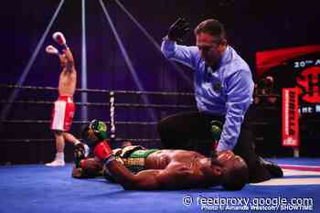 Boxing Results: Brandun Lee destroys Samuel Teah in 3rd round Ko