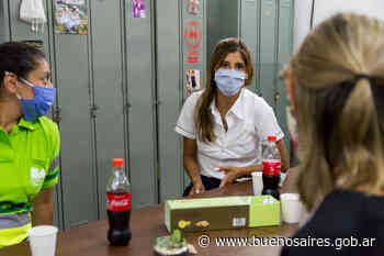 Encuentro con mujeres barrenderas | Noticias - buenosaires.gob.ar