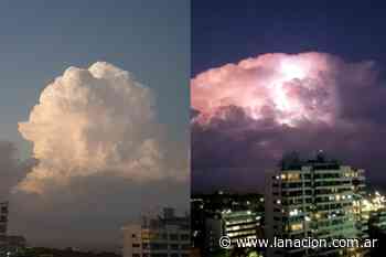 Video: la nube eléctrica que parecía estallar sobre Buenos Aires - LA NACION