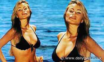 Sofia Vergara shows off her stunning curves in a bikini throwback from the '90s - Daily Mail