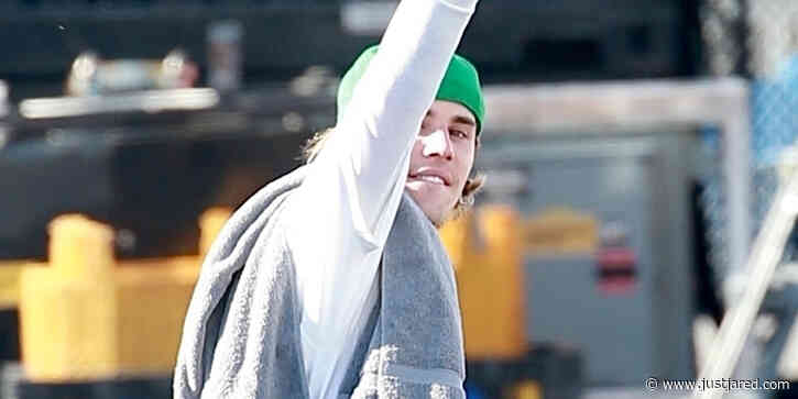 Justin Bieber Heads To Kids Choice Awards Rehearsals With Wife Hailey After Revealing Album Tracklist