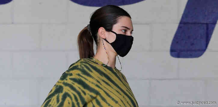Kendall Jenner Carries a Jug of Water With Her to The Gym