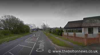 Two men injured after car crashes into fencing and tree near The Cherry Tree restaurant, Blackrod