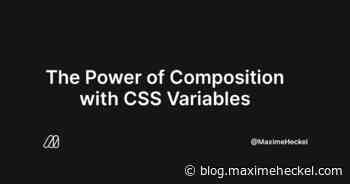The Power of Composition with CSS Variables