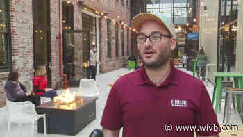 Western New Yorkers enjoy the weather by supporting a local brewery