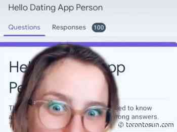 WARM FOR HER FORM: Toronto woman weeds out dating matches using Google Forms - Toronto Sun