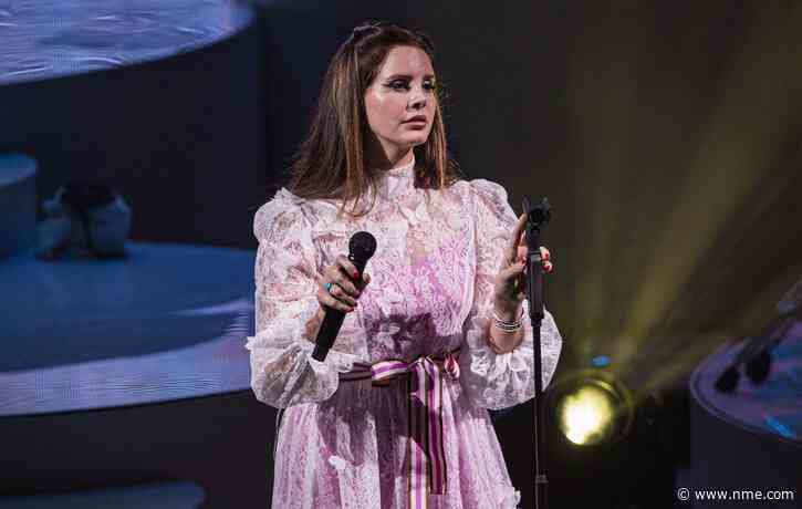 Lana Del Rey visits man laying in tub of bean dip for 24 hours