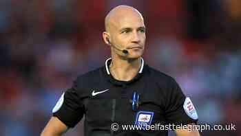 Referee Darren Drysdale given back-dated suspension over Alan Judge incident