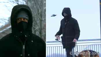 Aaron Rodgers Walking Fiancee's Doggy In Freezing Cold, Puppy Love!