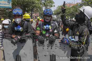 Myanmar's searing smartphone images flood a watching world