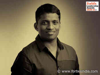 FILA 2021 Entrepreneur For The Year: Byju Raveendran's Global Ambitions - Forbes India