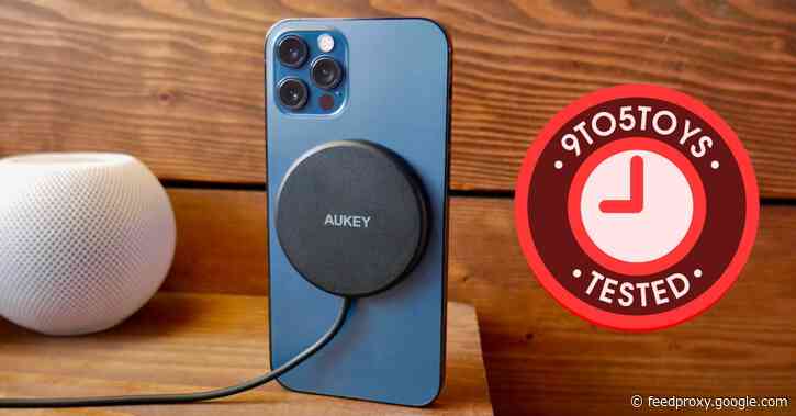 Tested: Aukey’s magnetic wireless charger delivers MagSafe features for less