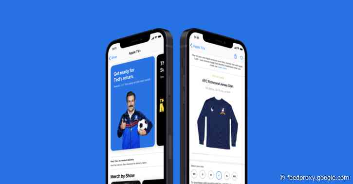 Concept: TV+ has hit its stride – it’s time for official merch from the Apple Store